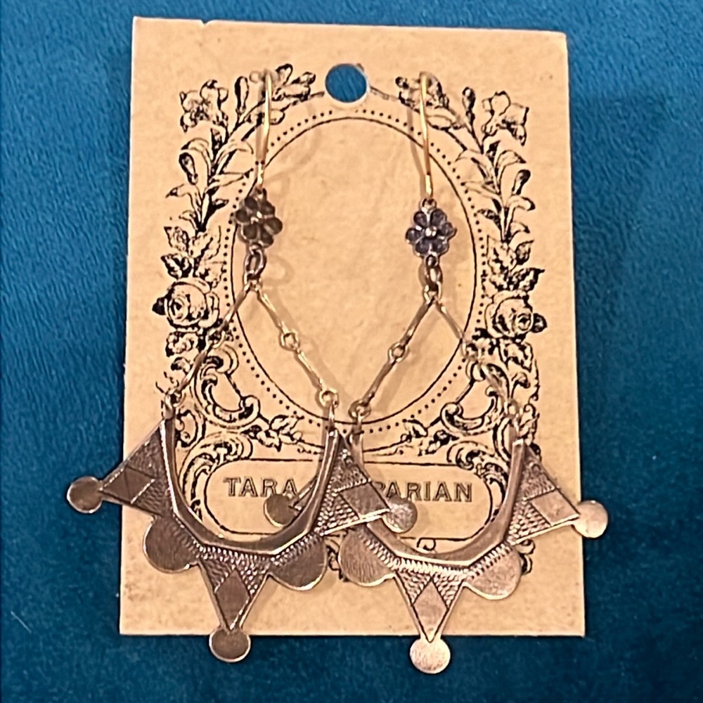 Tara Gasparian Souk solid bronze earrings